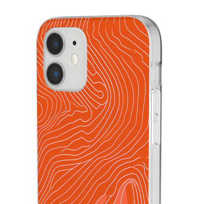 Pantone Tangerine  | Phone Case for iPhone (Flexible Case)