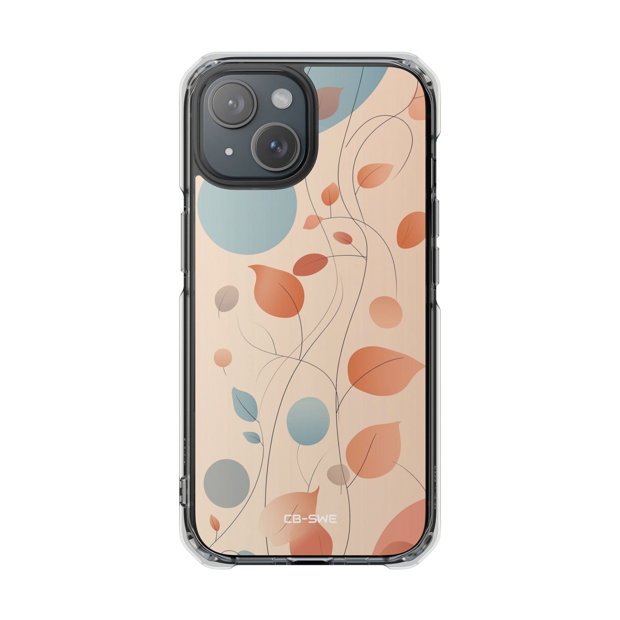 Gentle Leaves Drift iPhone Case - Impact