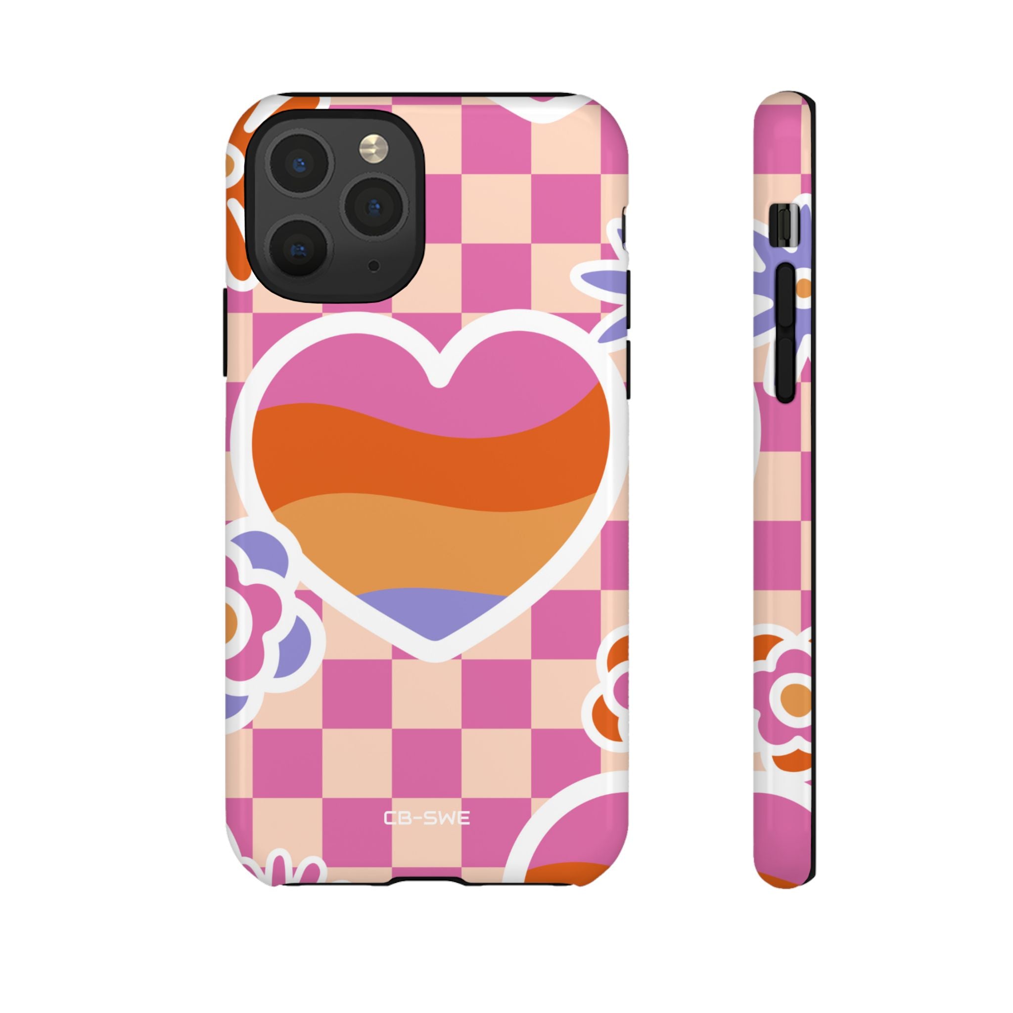 Retro Pop Whimsy - iPhone Case