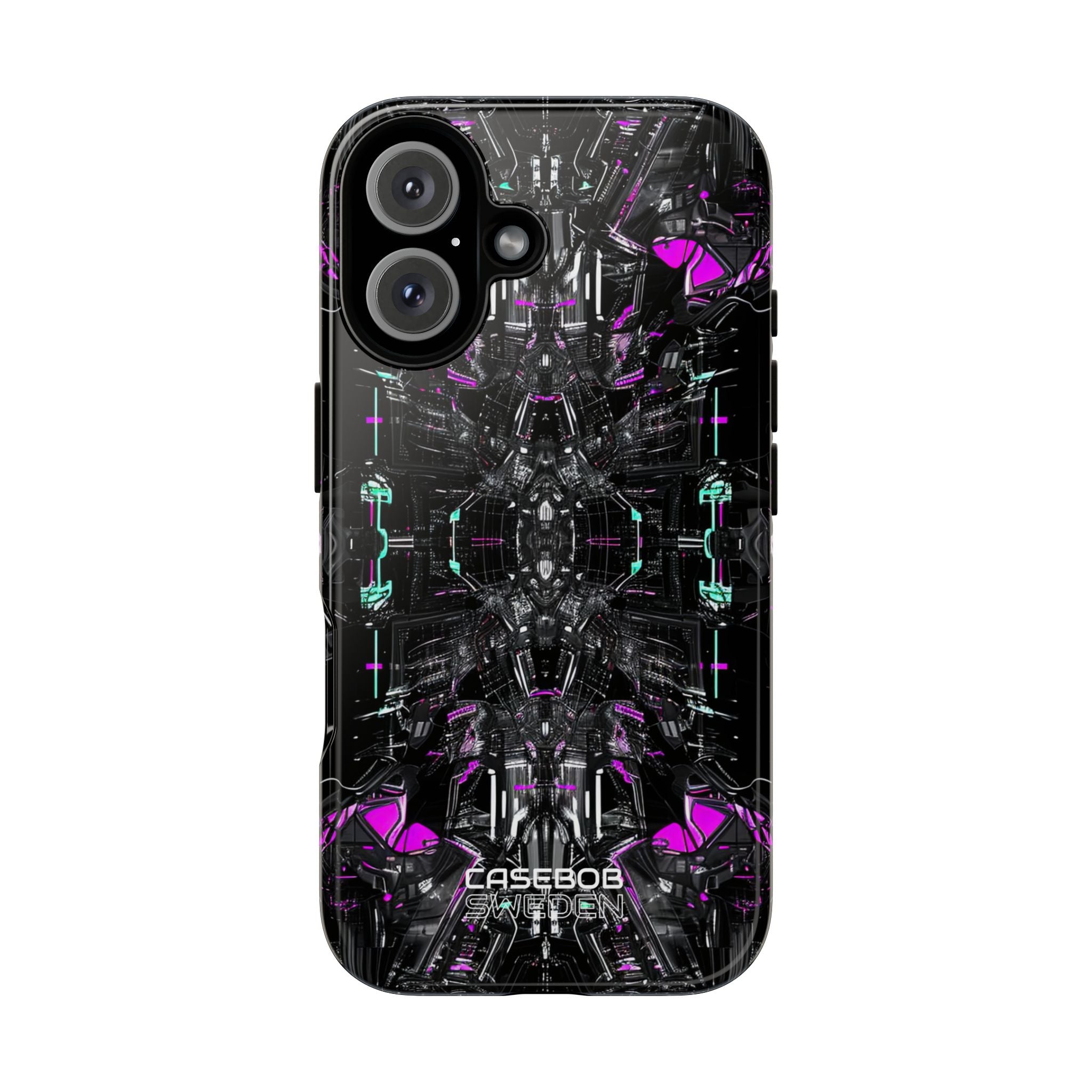 Cybernetic Neon Nexus iPhone 16 - Tough
