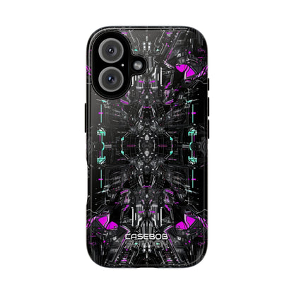 Cybernetic Neon Nexus iPhone 16 - Tough
