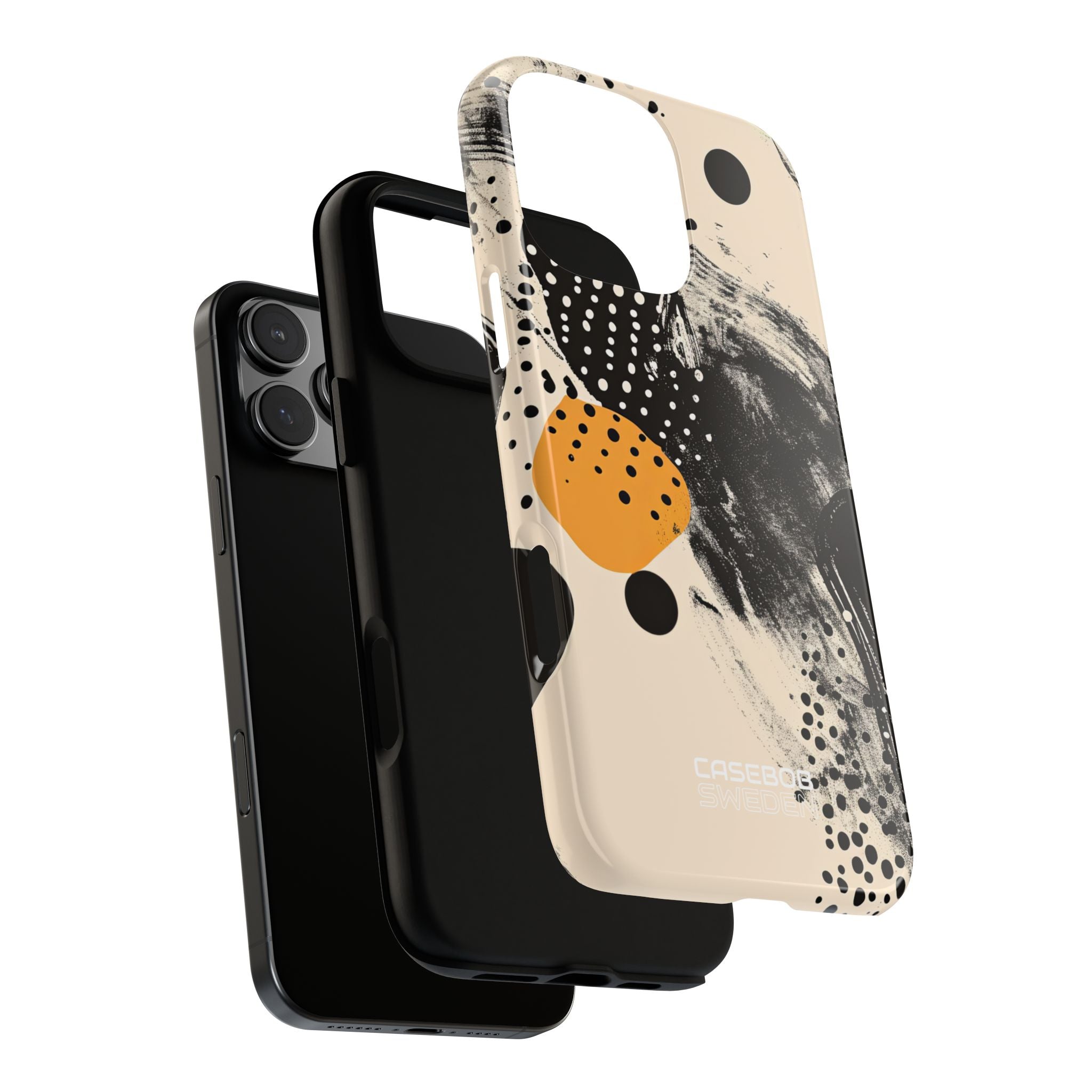 Swirl Chaos Geometry iPhone 16 - Tough