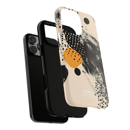 Swirl Chaos Geometry iPhone 16 - Tough