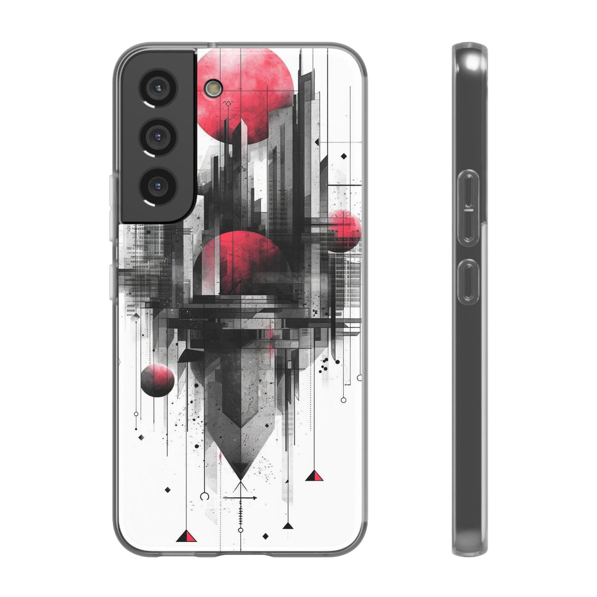 Cyber Gridscape | Flexible Phone Case for Samsung Galaxy