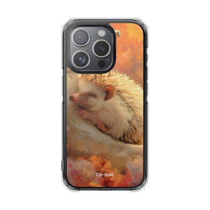 Hedgehog Rests Dreaming iPhone Case - Impact