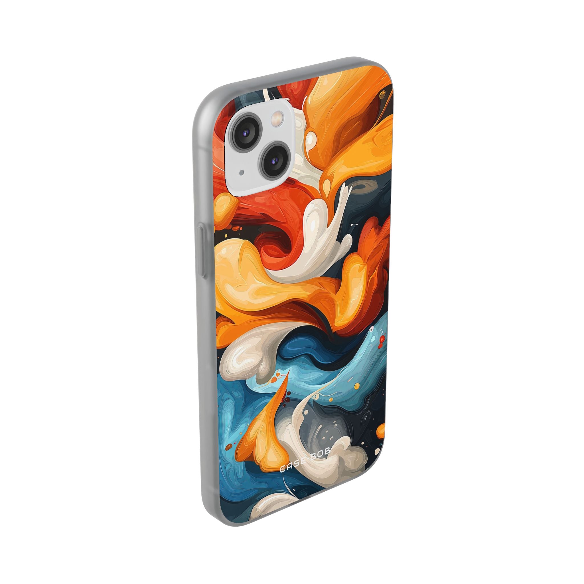 Crimson Ribbon iPhone 14 Plus Case - Soft