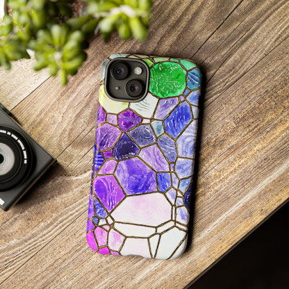 Colorful Glass Mosaic - iPhone Case