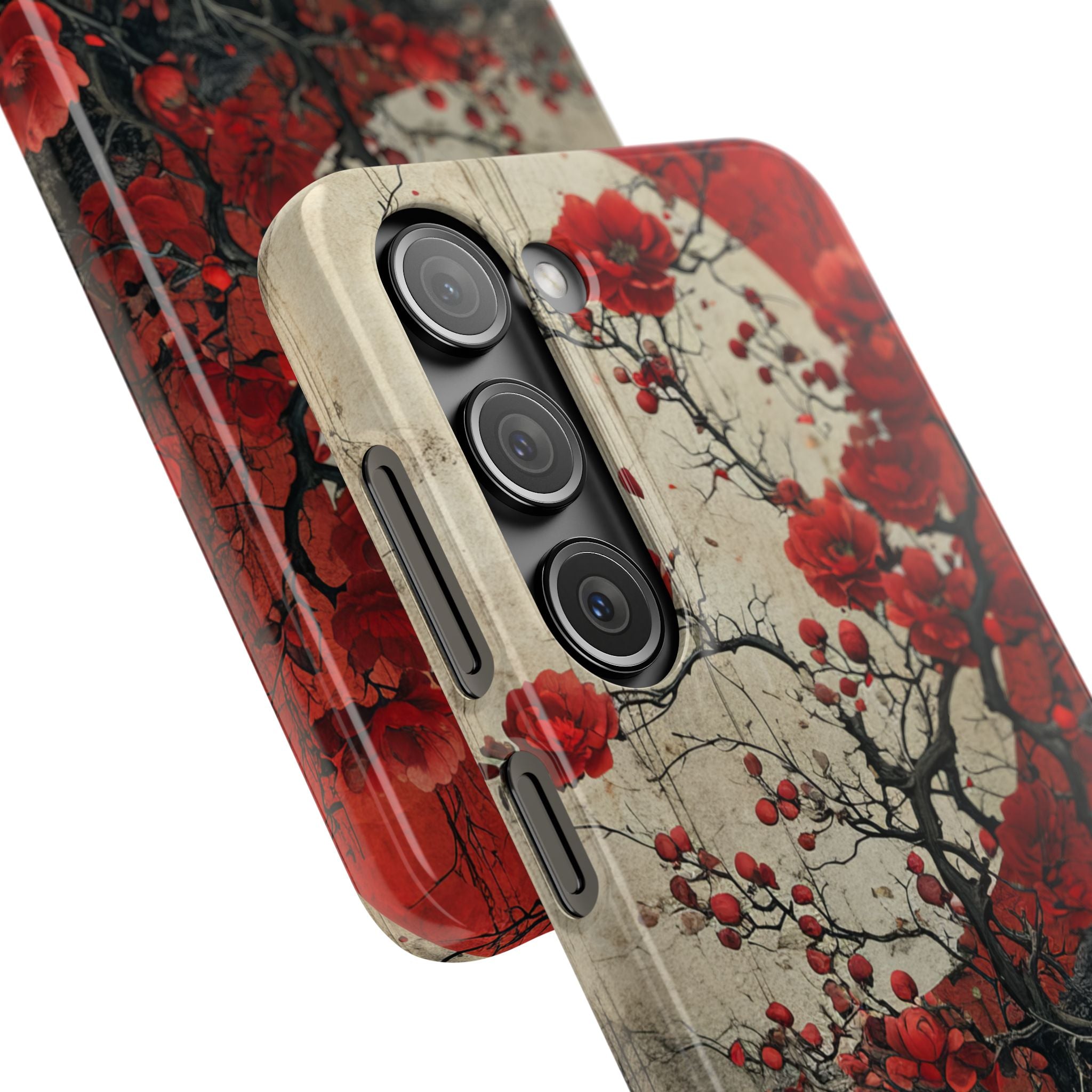 Zen Blossoms in Moonlight Samsung S23 - Slim Phone Case