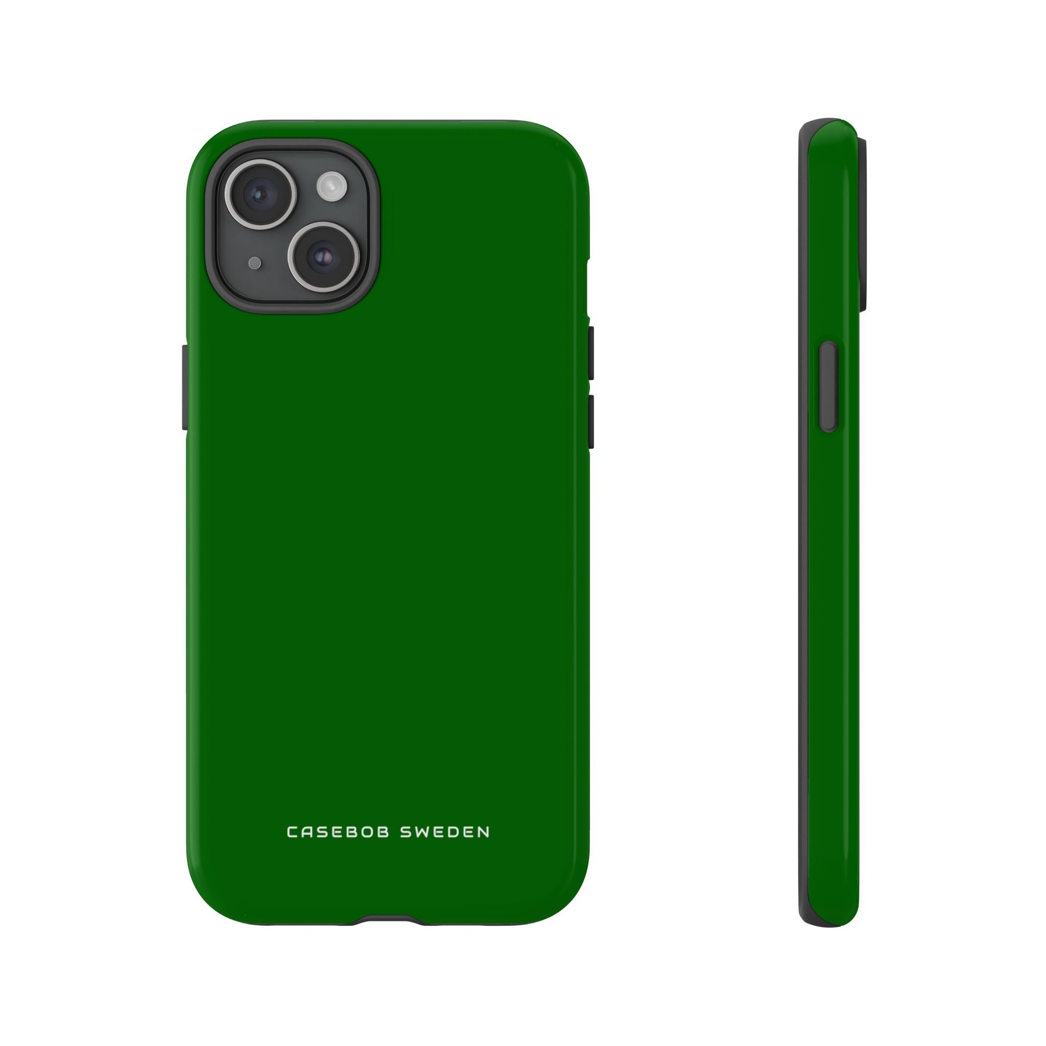 Dark Green iPhone 15 - Tough Phone Case