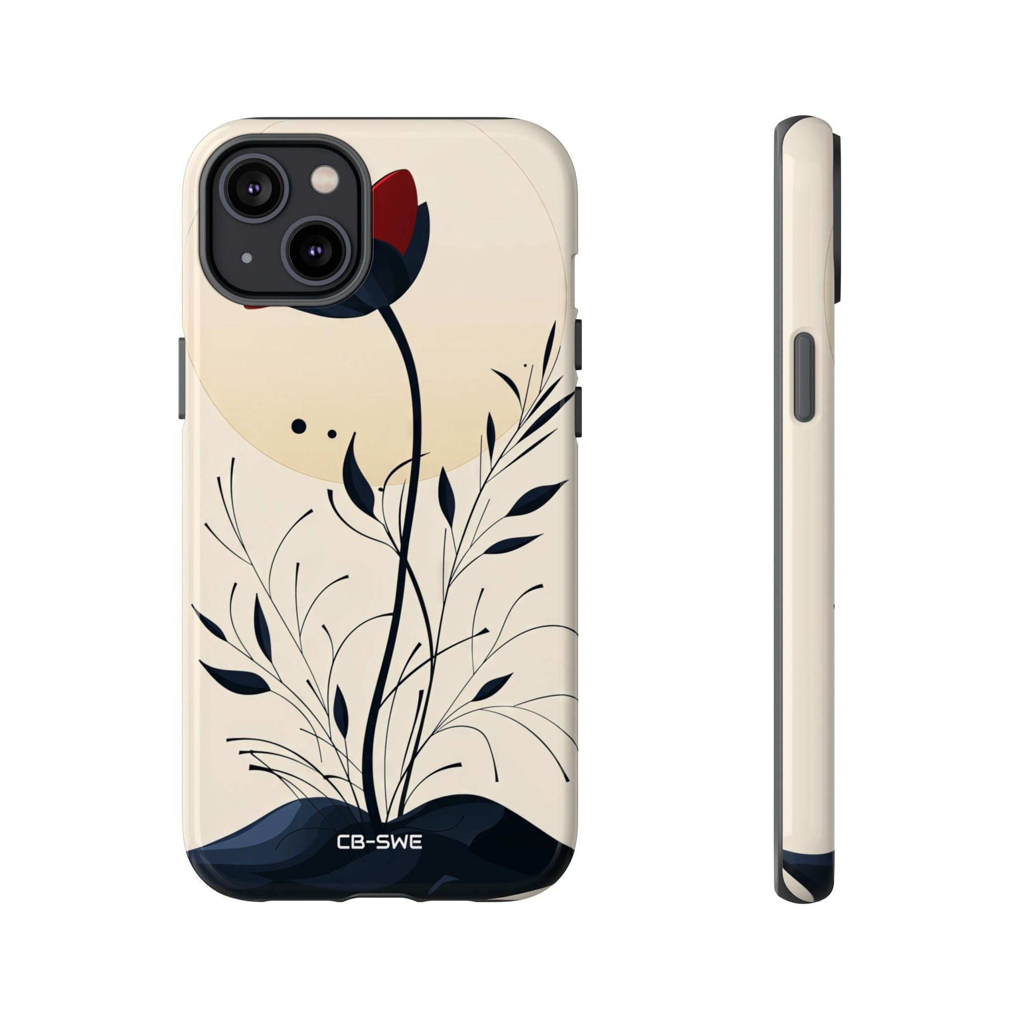 Red Flower Blossom - iPhone Case