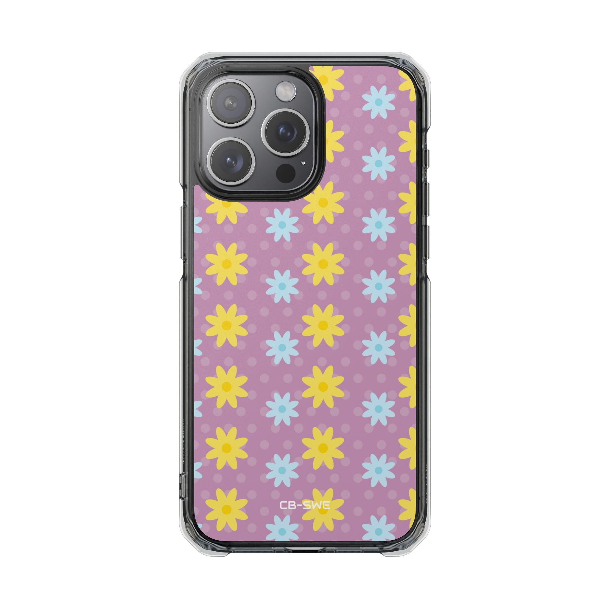 Flower Dots Dance iPhone Case - Impact