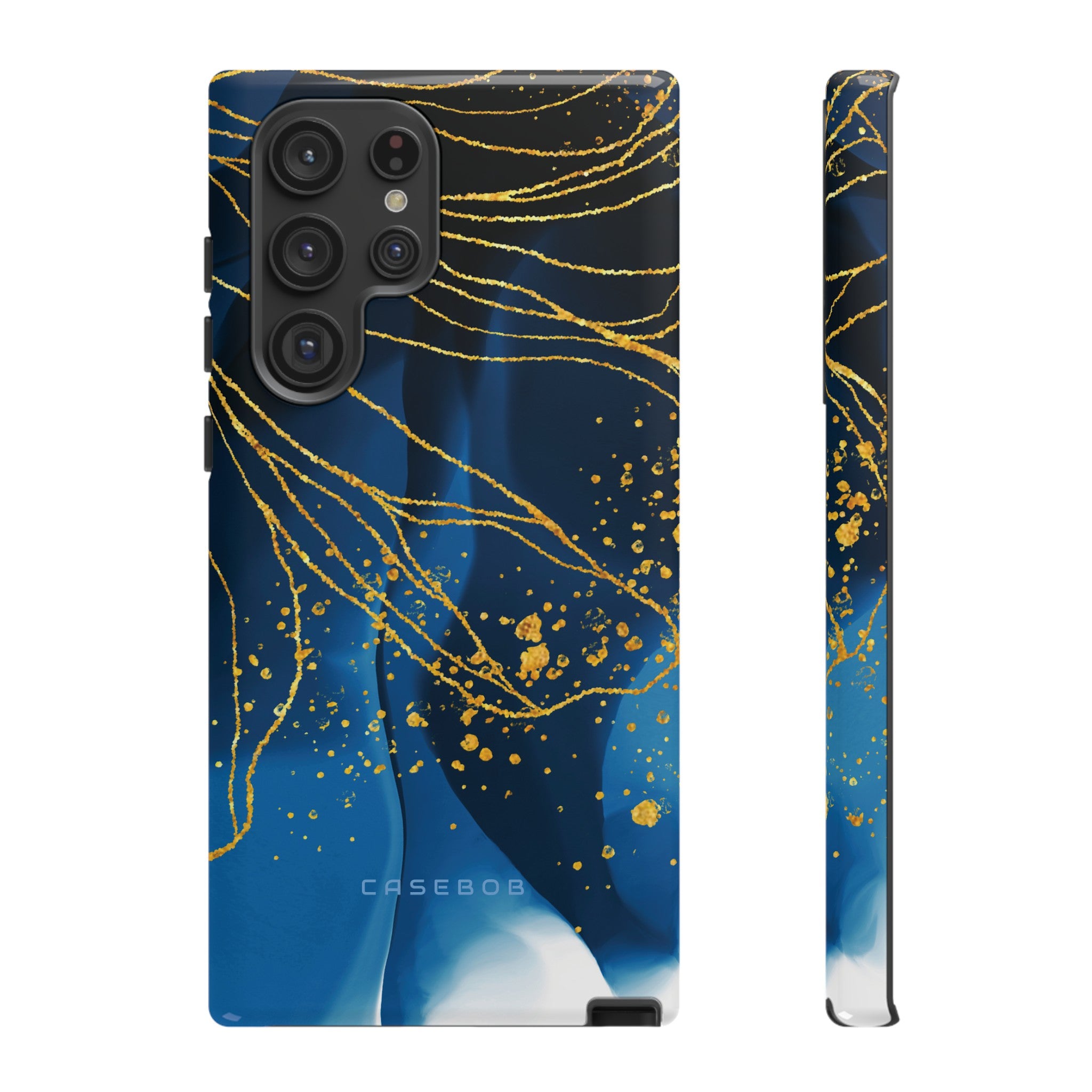 Blue Watercolor Art - Protective Phone Case