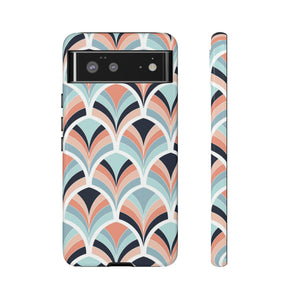 Baby Blue Retro - Protective Phone Case