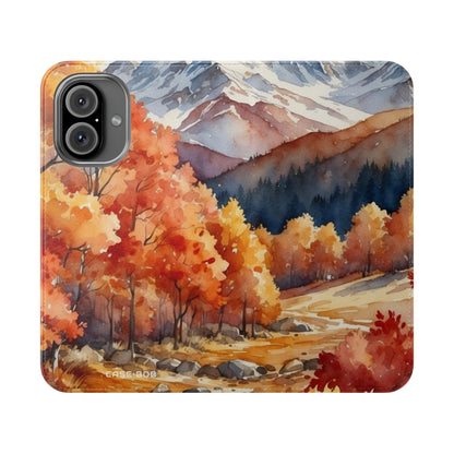 Autumn Mountain - iPhone 16  Case - Wallet