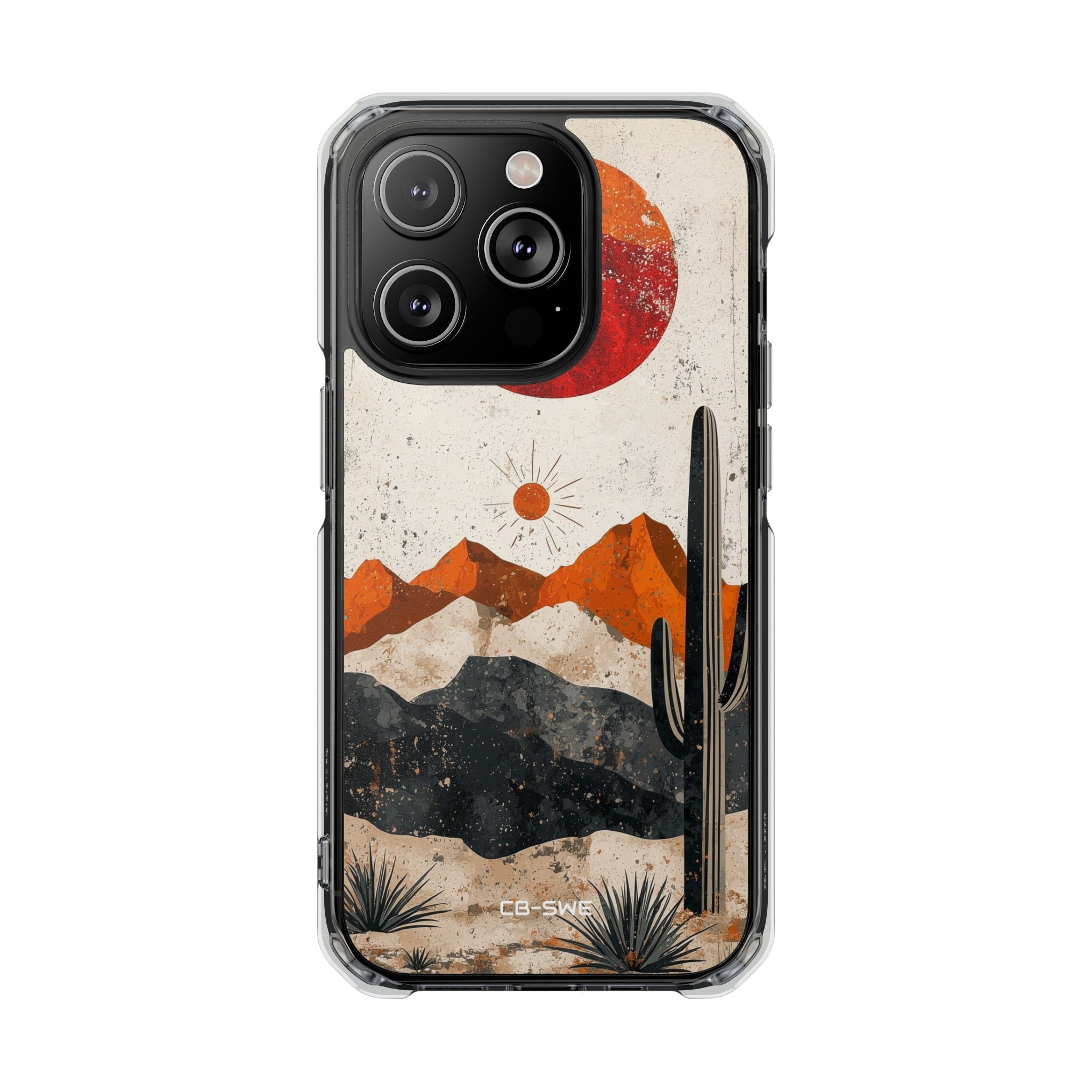 Desert Sun Rises iPhone Case - Impact