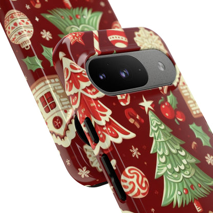 Gingerbread Smiles Shine - Google Pixel Case