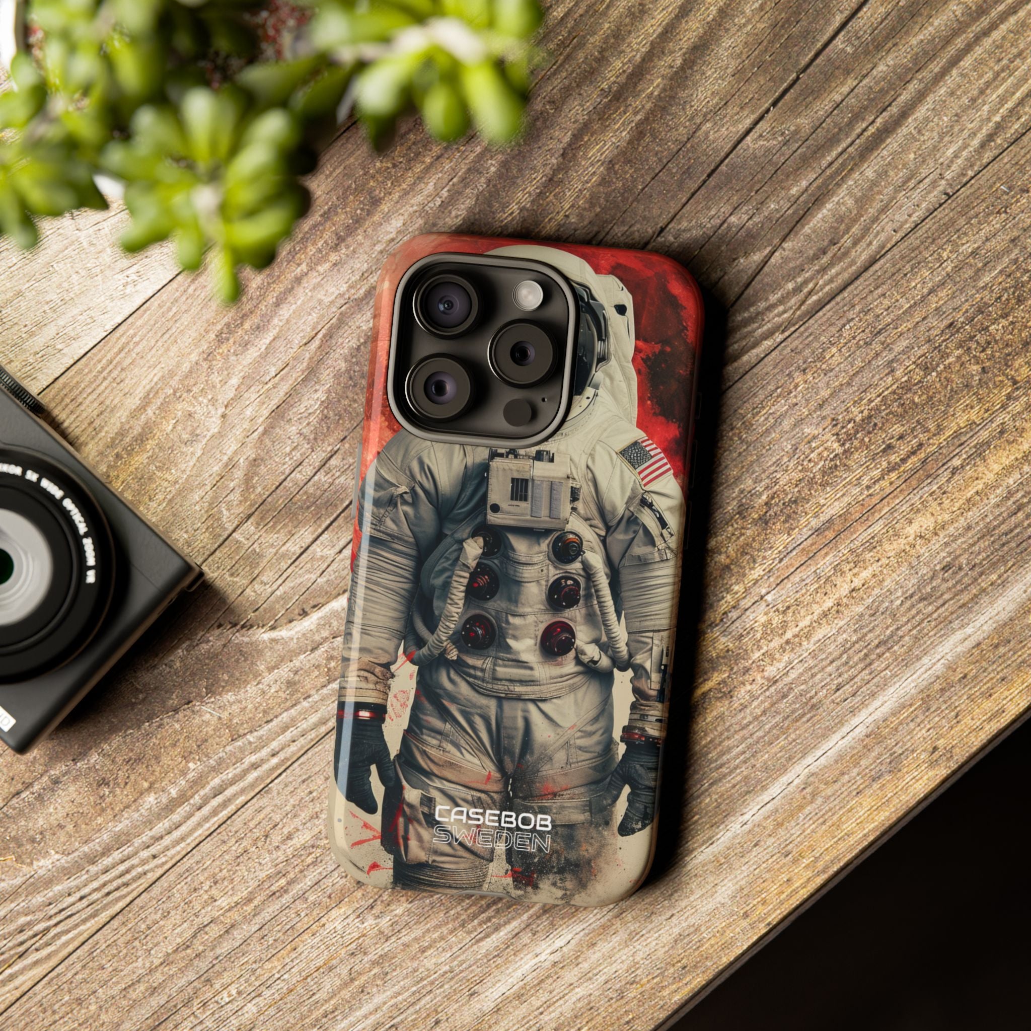 Sogno Passeggiata Spaziale Cremisi iPhone 15 - Tough