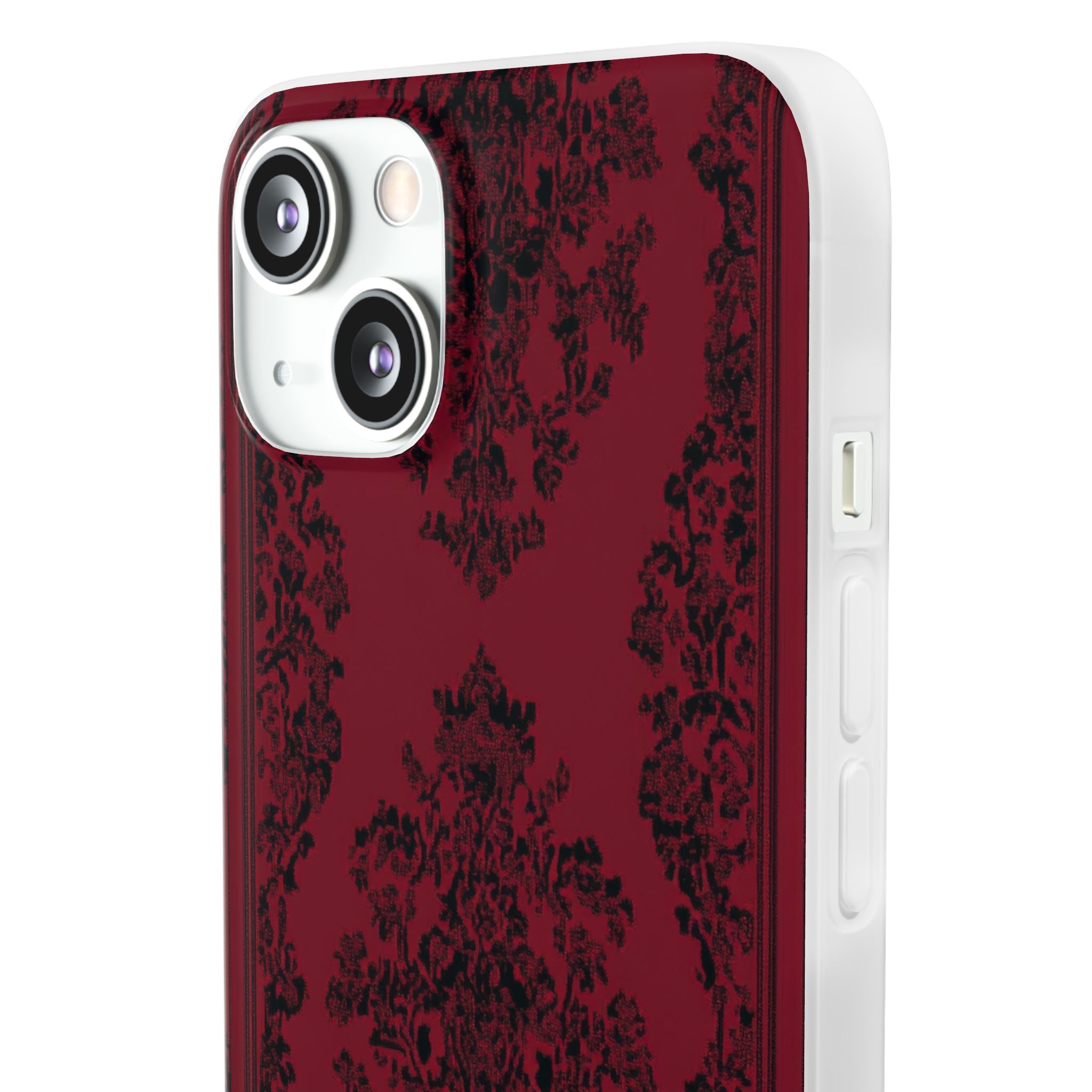 Gothic Crimson Elegance iPhone 13 - Flexi-Telefonhülle