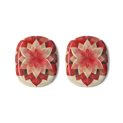 Crimson Bloom - AirPod Max Case