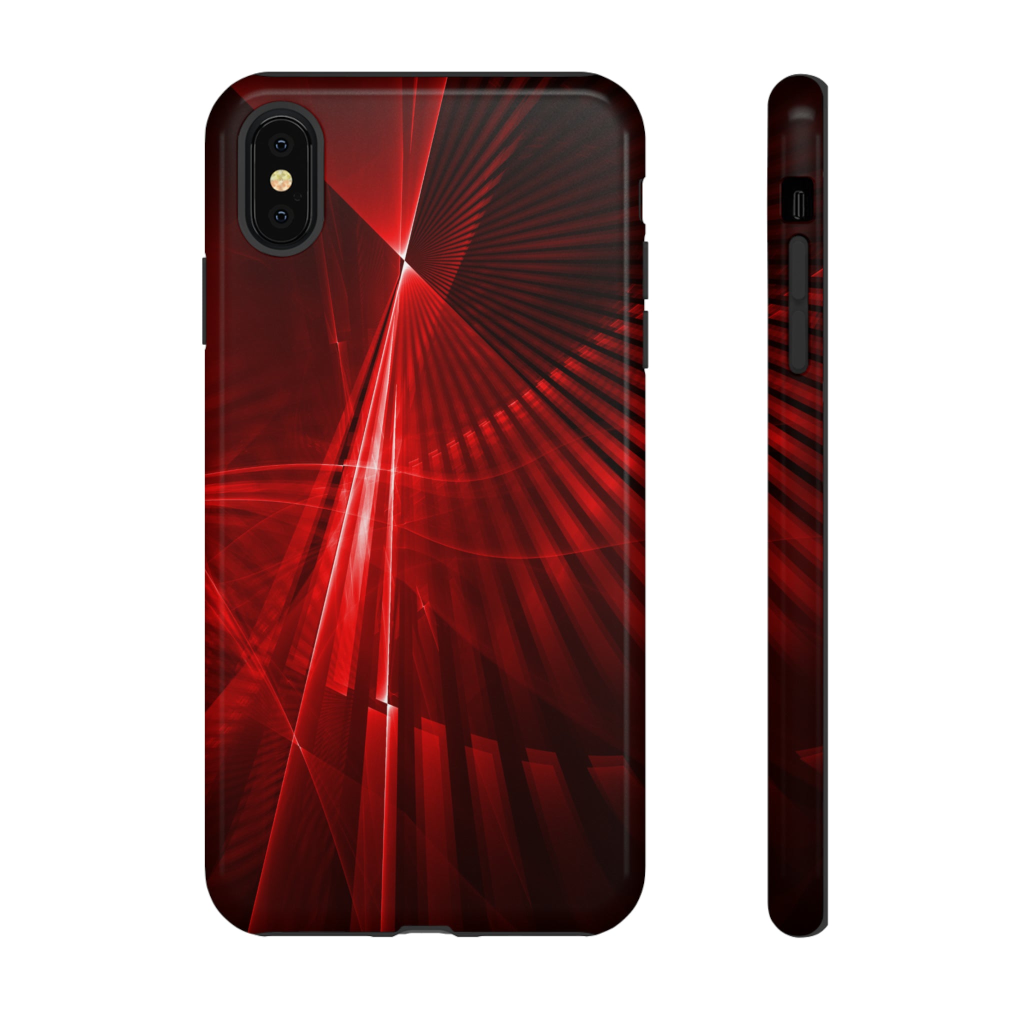 Red Disco Lights - Protective Phone Case