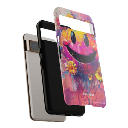 Smiley Bloom Google Pixel 8 Pro Case - Tough