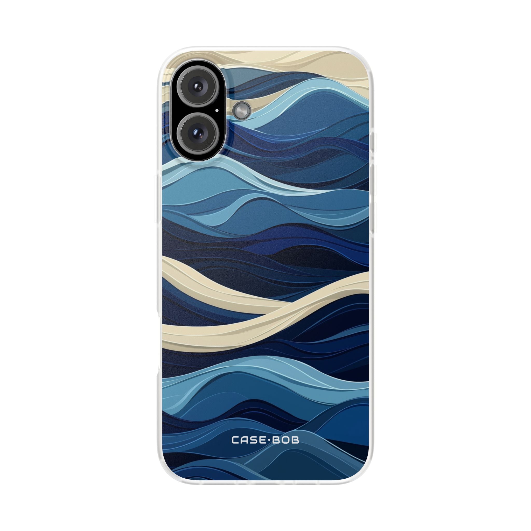 Ocean Rhythm iPhone 16 Plus Case - Soft