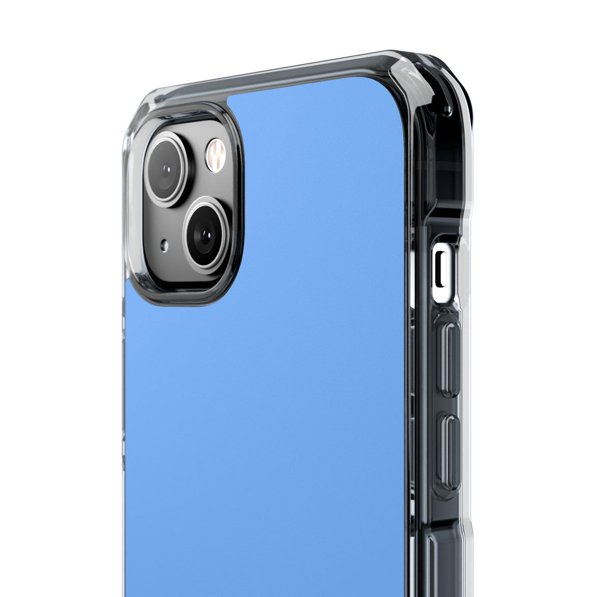 French Sky Blue | Handyhülle für iPhone (Clear Impact Case – magnetisch) 