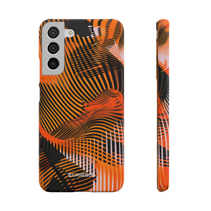 Pantone Tangerine Design | Handyhülle für Samsung (Slim Case)