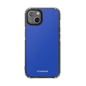 Cerulean Blue | Phone Case for iPhone (Clear Impact Case - Magnetic)