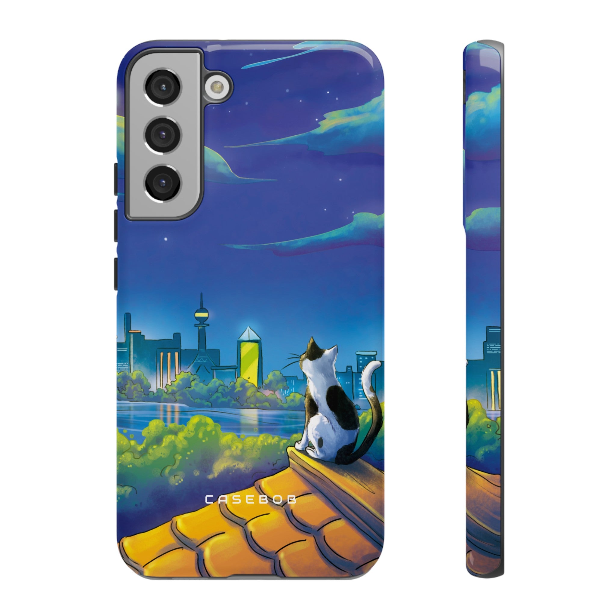 Cat Tin Roof - Protective Phone Case