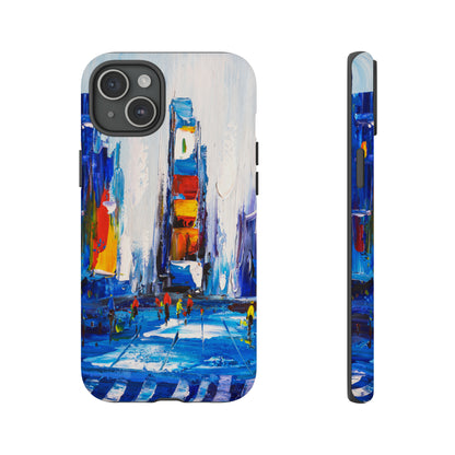 Oil Painting - City View of New York - Protective Phone Case