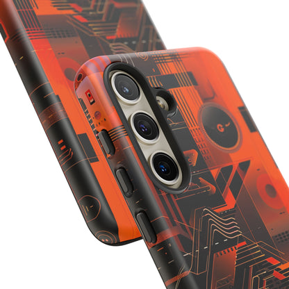 Gradient Circuitburst Samsung S24 - Tough Phone Case