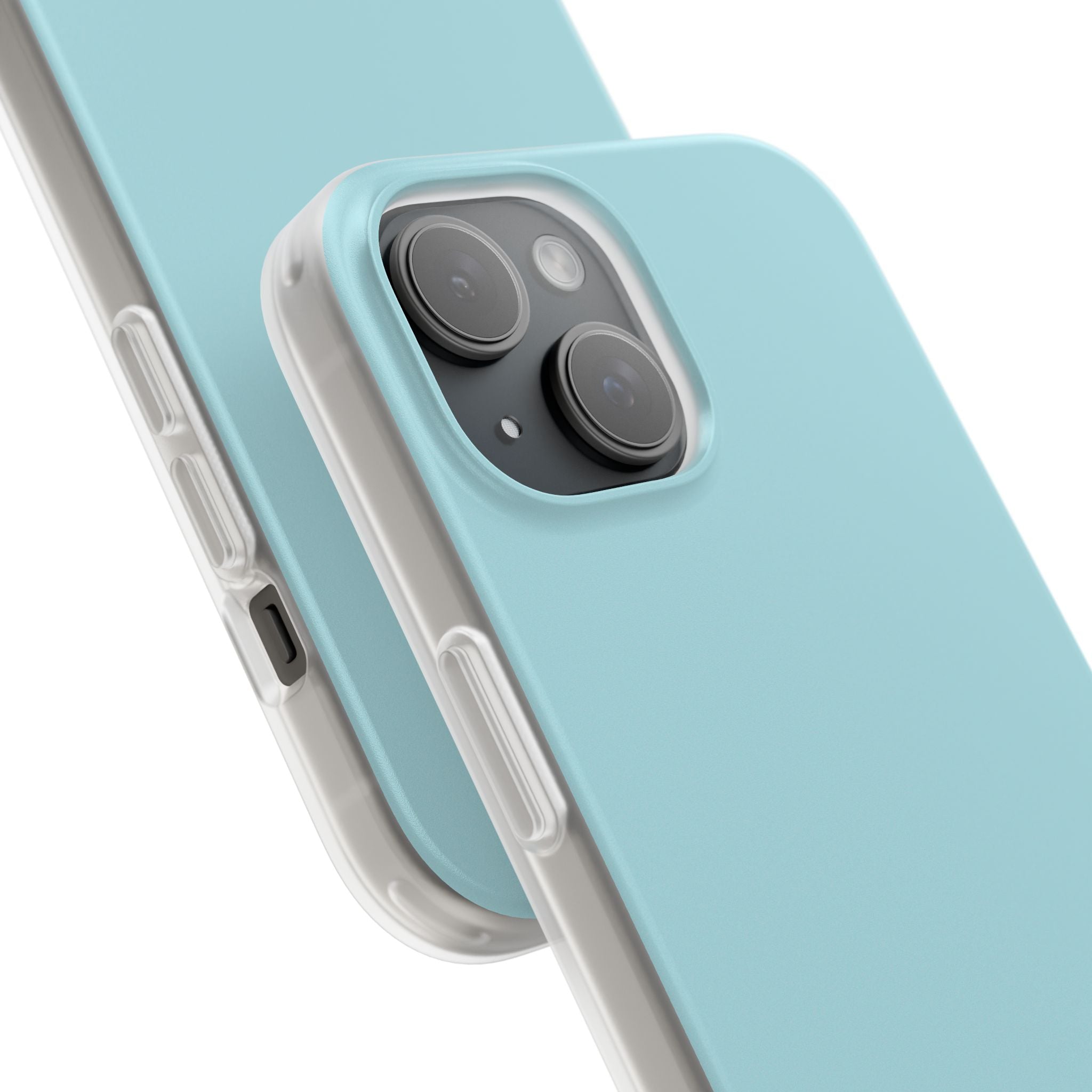 Powder Blue iPhone 15 - Flexi Phone Case