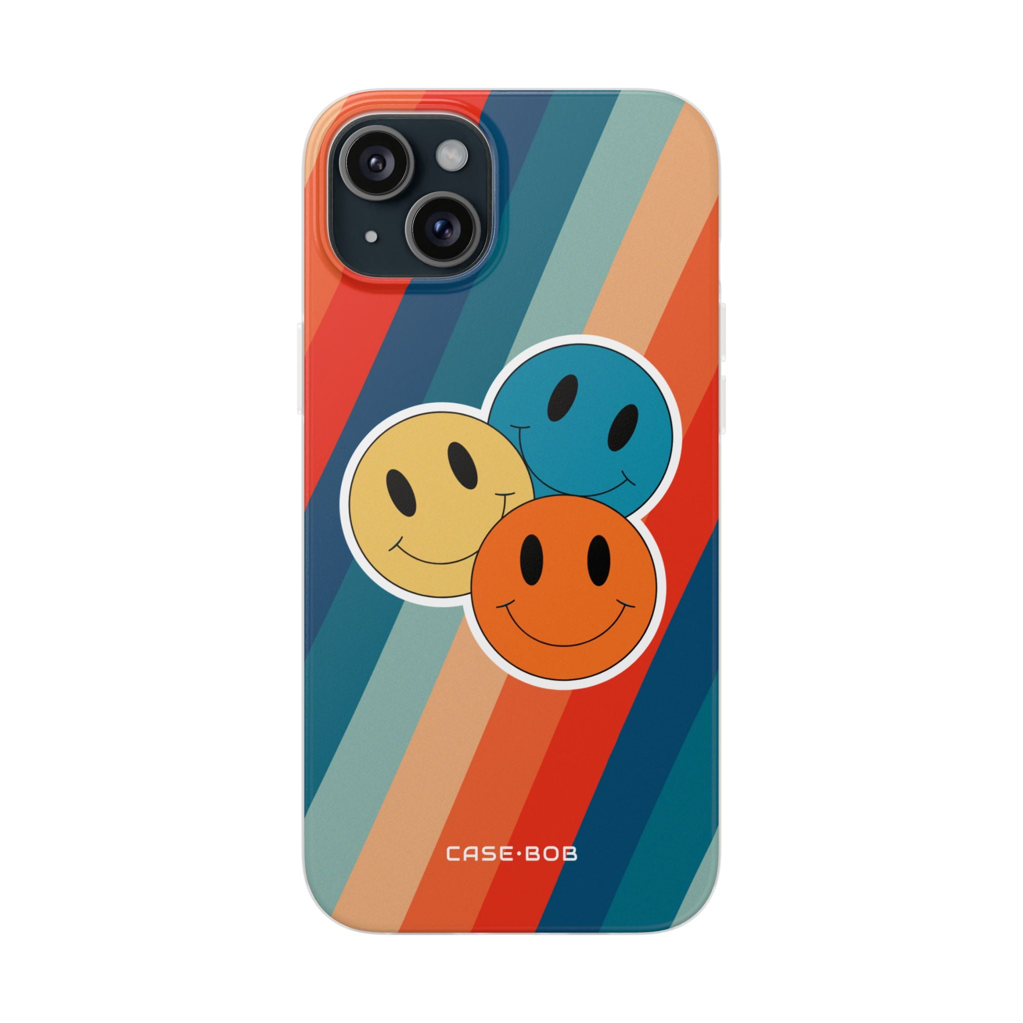 Triple Smile Breeze iPhone 15 Plus Case - Soft