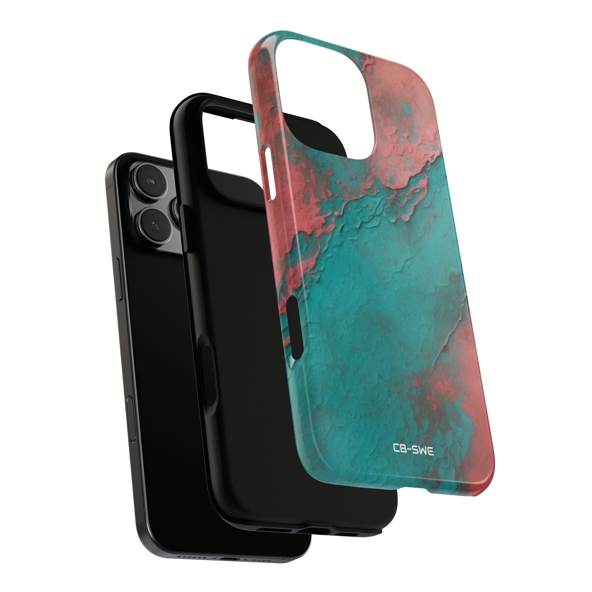 Turbulent Coral Flow - iPhone Case