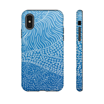 Abstract Landscape Hills - Protective Phone Case