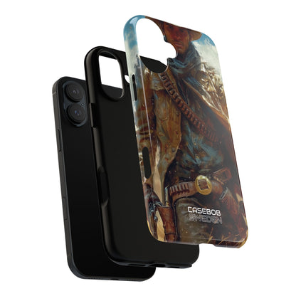 Western Horizon Rider iPhone 16 - Tough