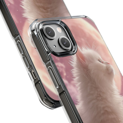 Lunar Cat Soars iPhone Case - Impact