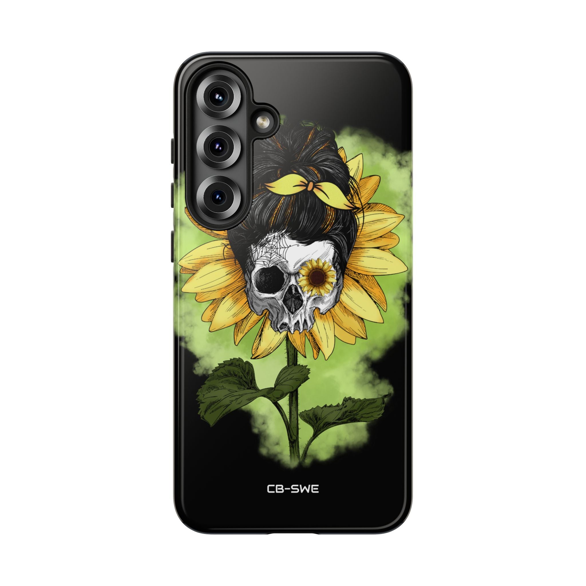 Sunflower Skull Fusion - Samsung Case