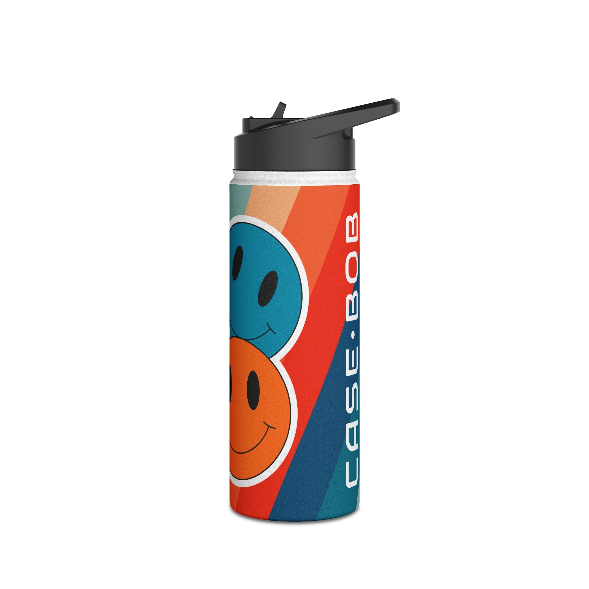 Smiley Trio Radiance - Stainless Steel Water Bottle