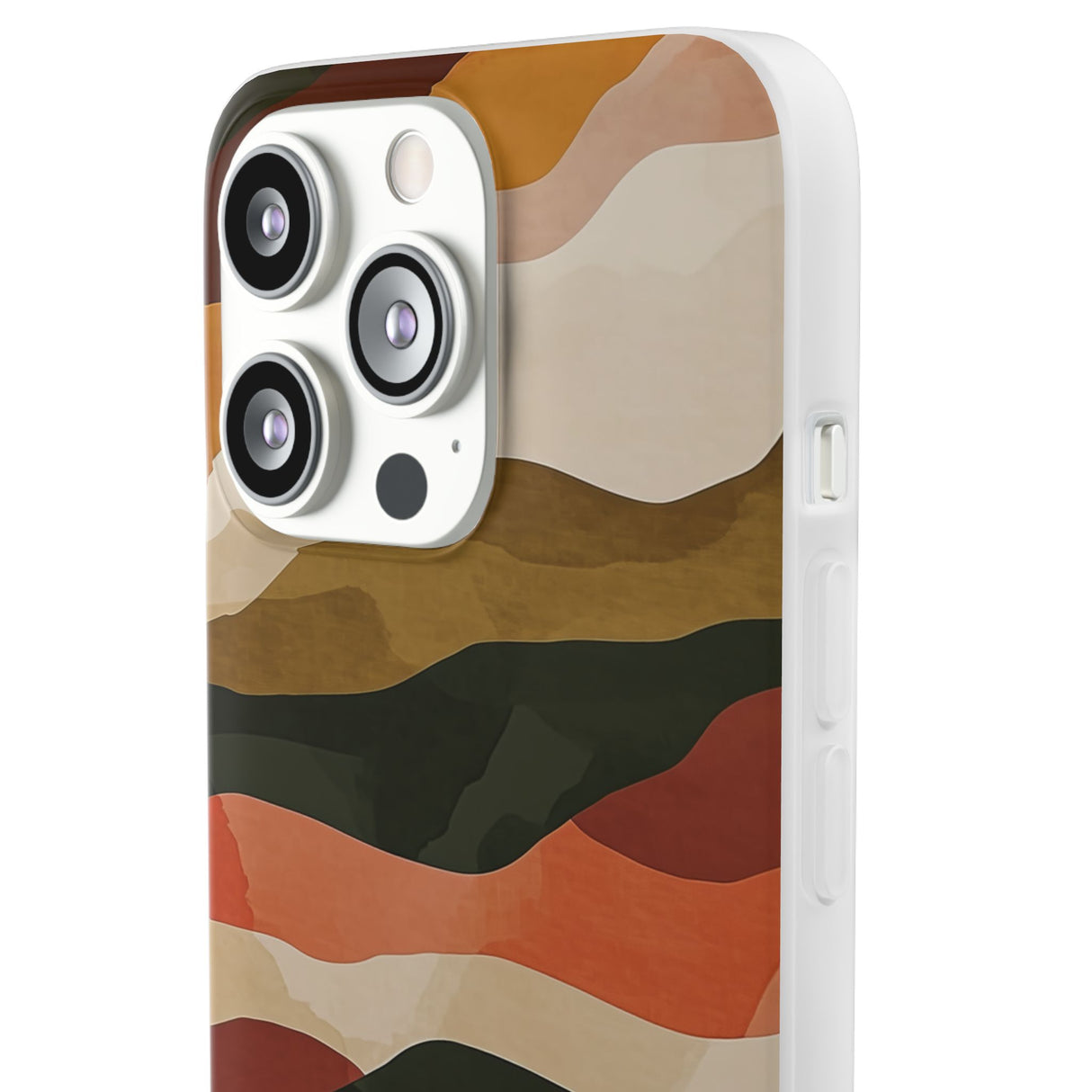 Earth Tone Pattern | Phone Case for iPhone (Flexible Case)