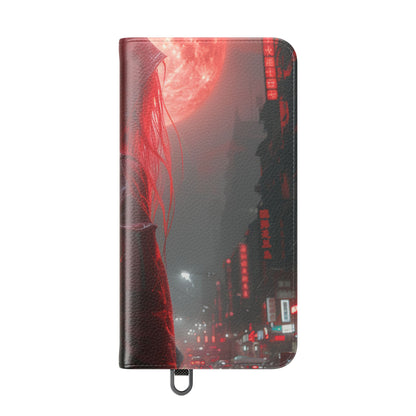 Rode Hood Eclipse - Samsung S24 Plus Case - Portemonnee
