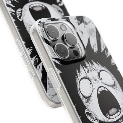 Screaming Stripes iPhone 16 Pro Max Case - Soft