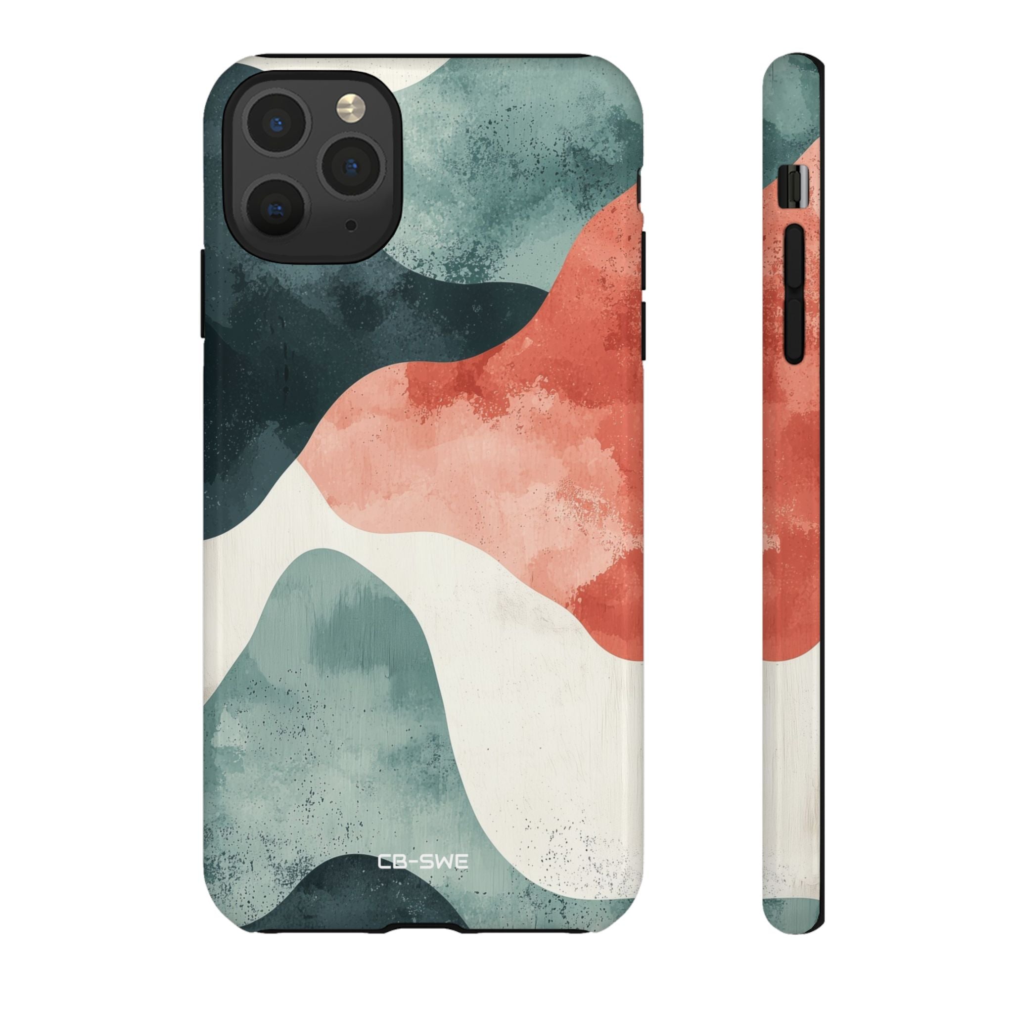 Fluid Shapes Emerge - iPhone Case
