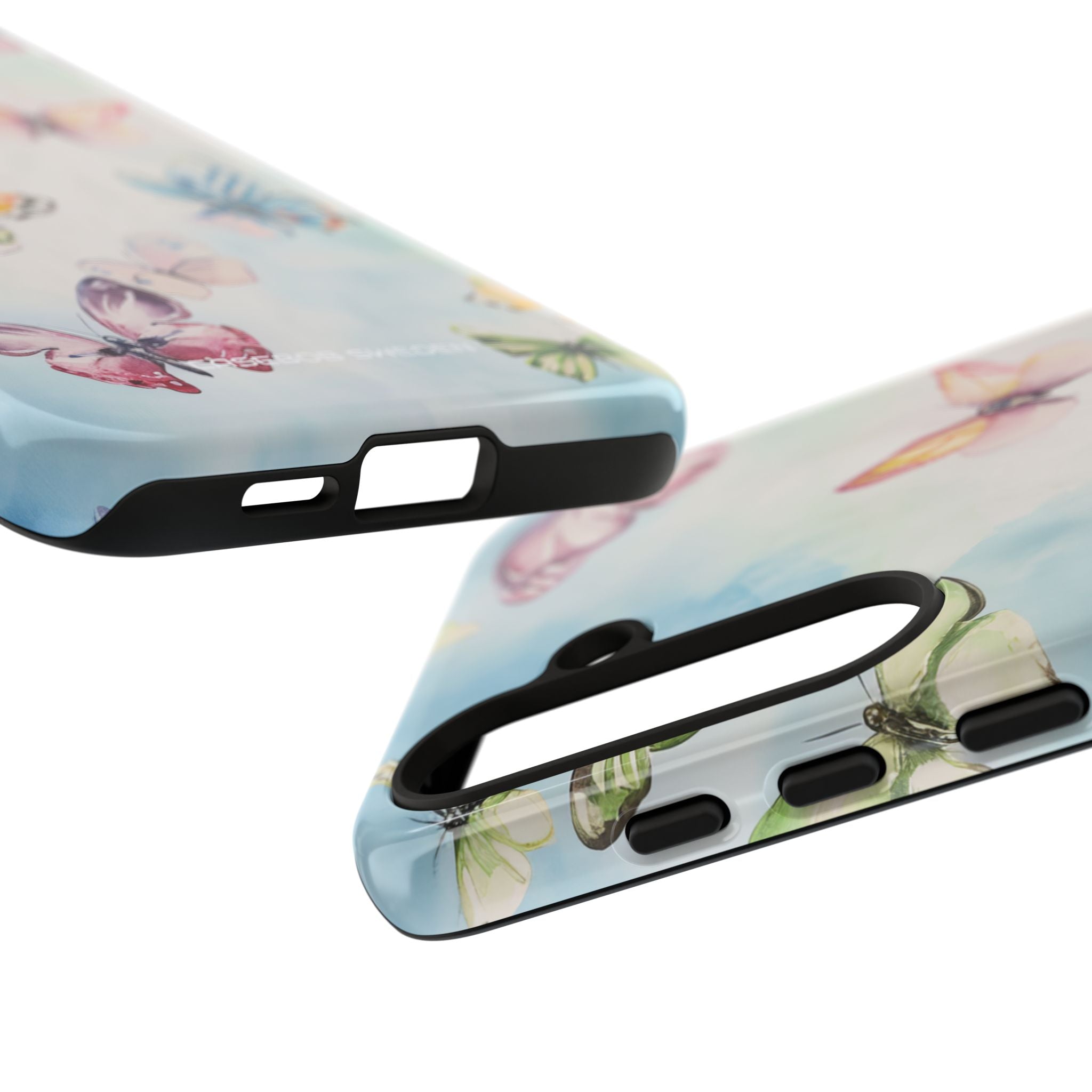 Watercolor Butterfly Bliss - Tough Samsung S24 Phone Case