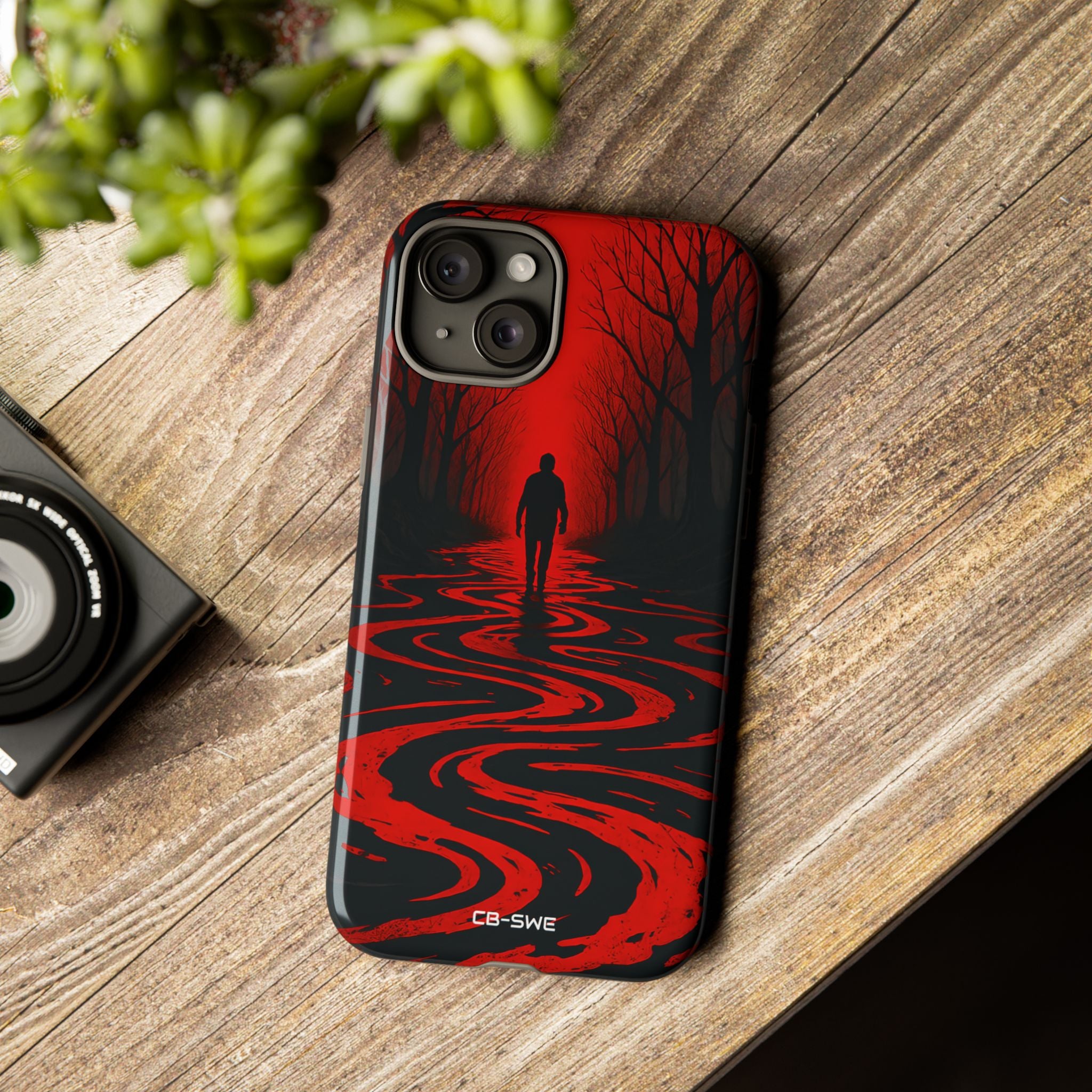 Red Path Mystery - iPhone Case