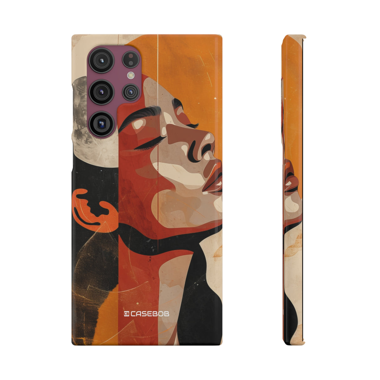 Cosmic Reflection | Slim Phone Case for Samsung