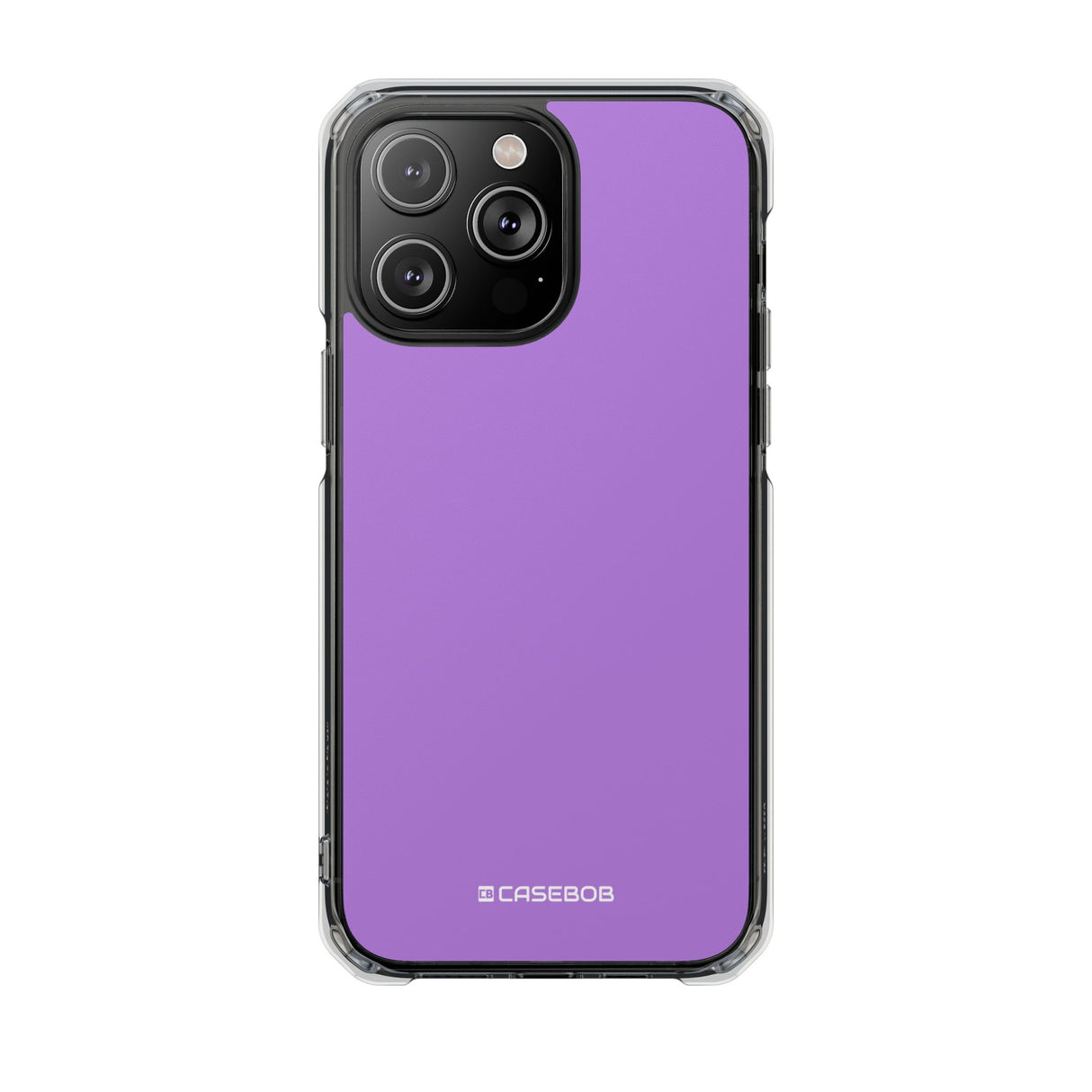 Lavender Floral | Phone Case for iPhone (Clear Impact Case - Magnetic)