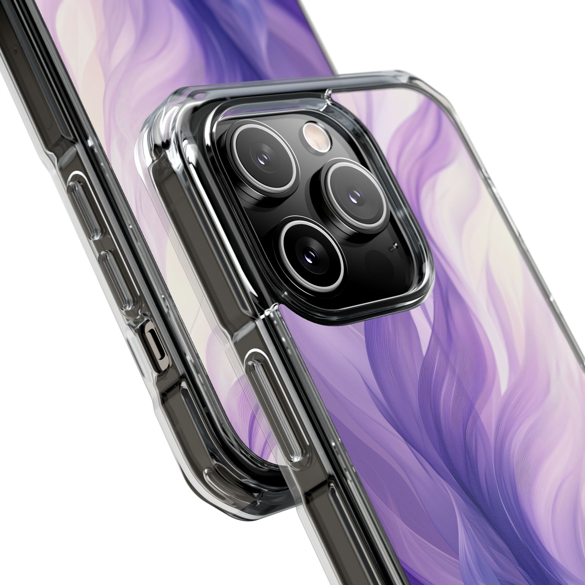 Flowing Purple Whispers iPhone Case - Impact