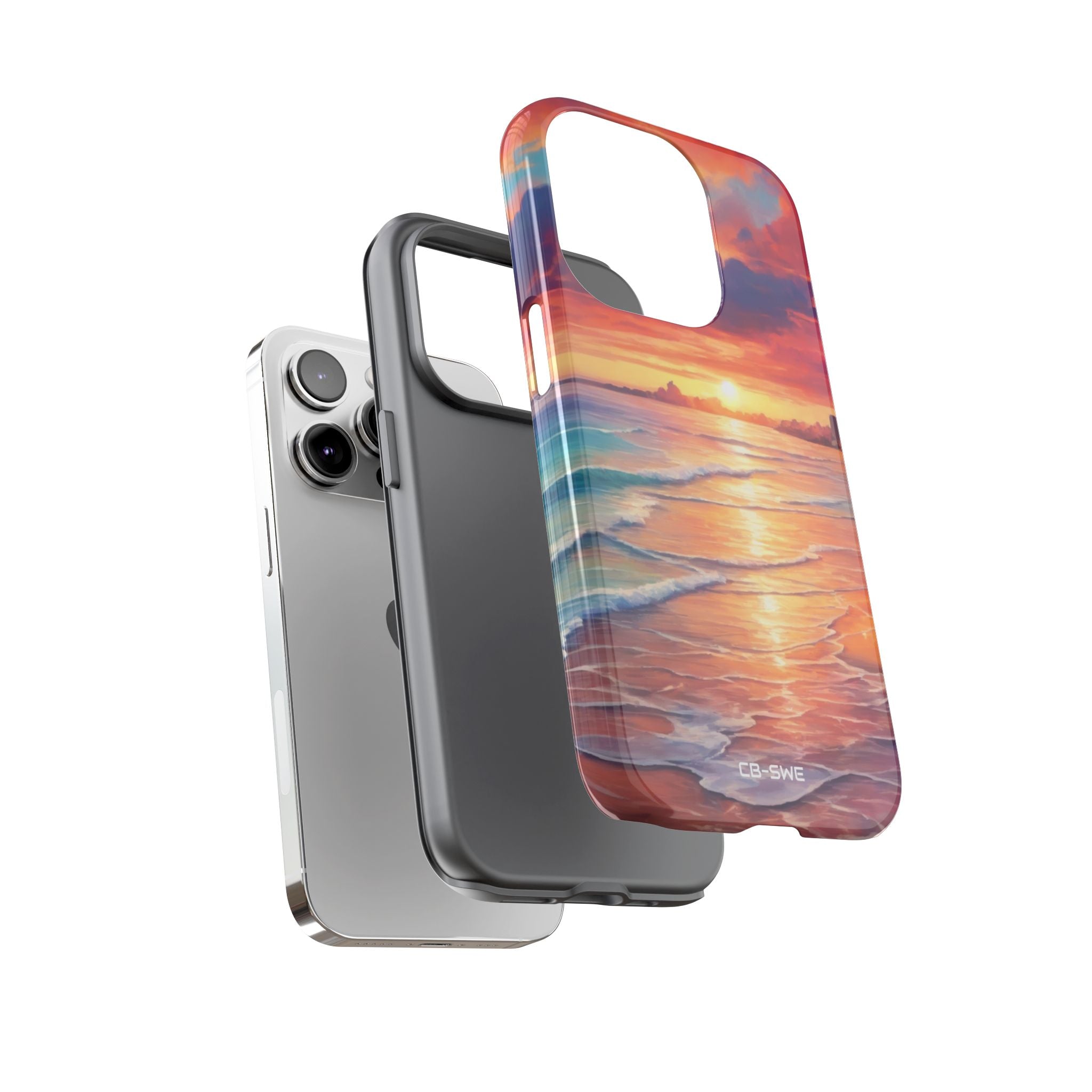 Sunlight Dances Waves - iPhone Case